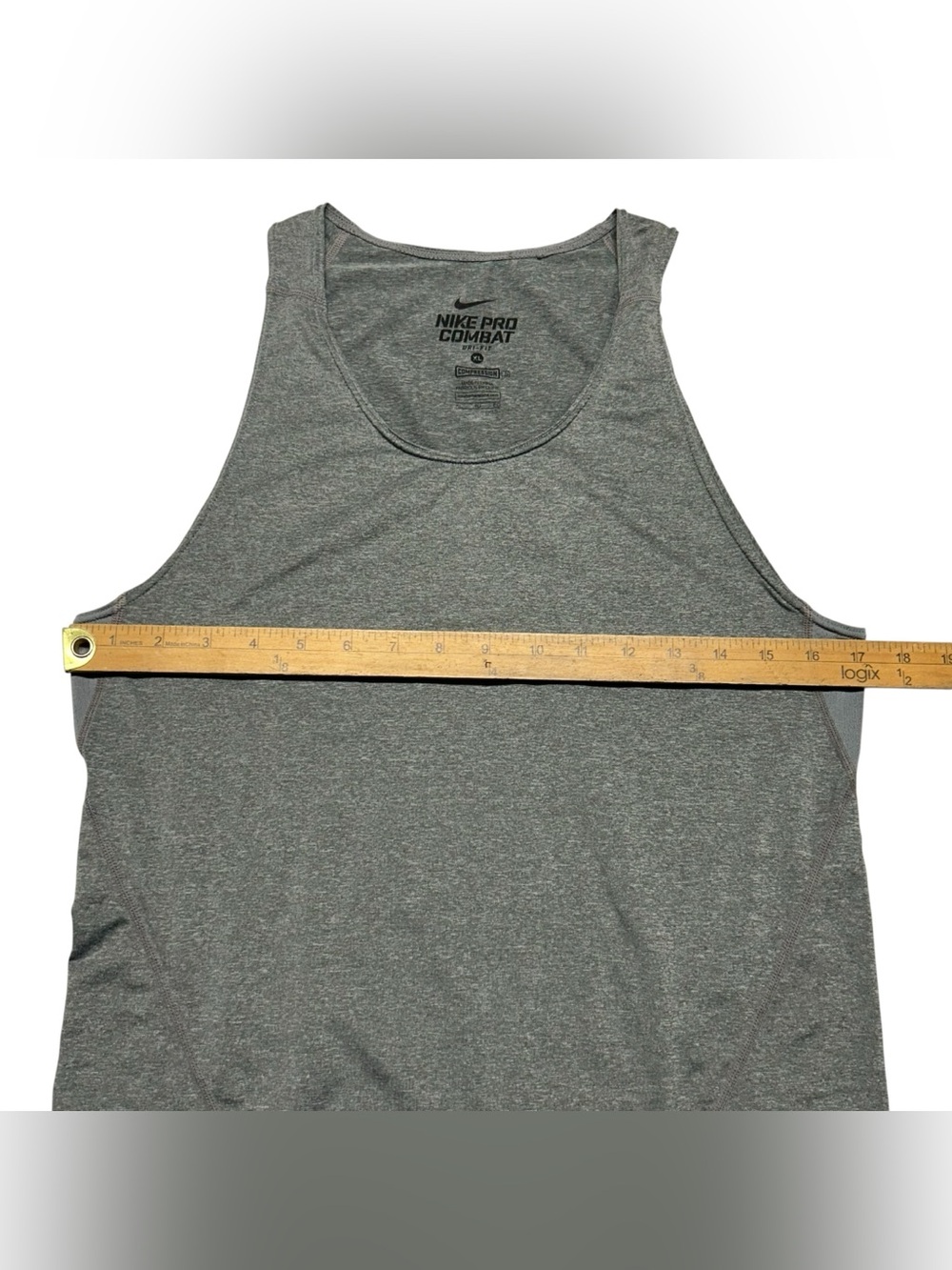 Nike Pro Mens Size XL Tank Top Compression Gym Running Training Activewear - Picture 7 of 8